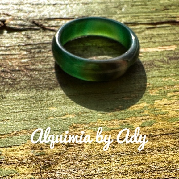 Alquimia Green Ring Exquisite Jewelry Piece - Picture 1 of 7